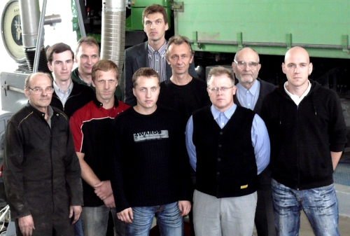 Team of scientific laboratory of biofuels